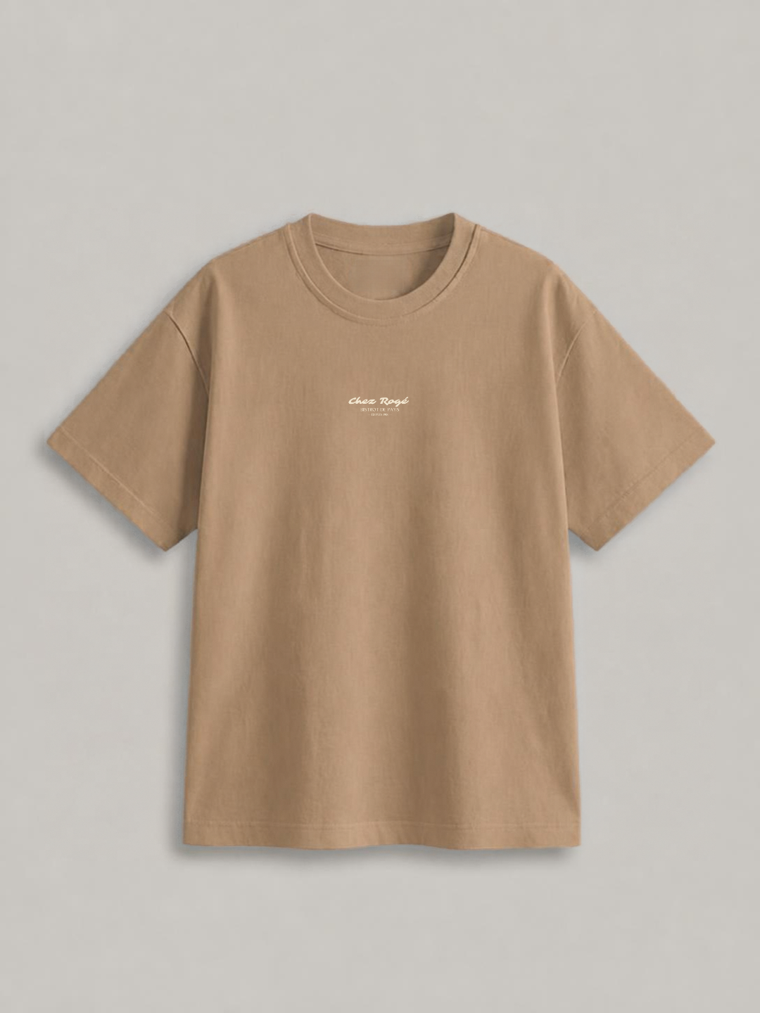 T-shirt Marron Adulte Chez Rogé