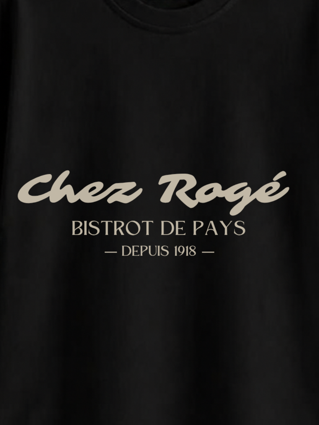Sweat à capuche Noir Adulte Chez Rogé