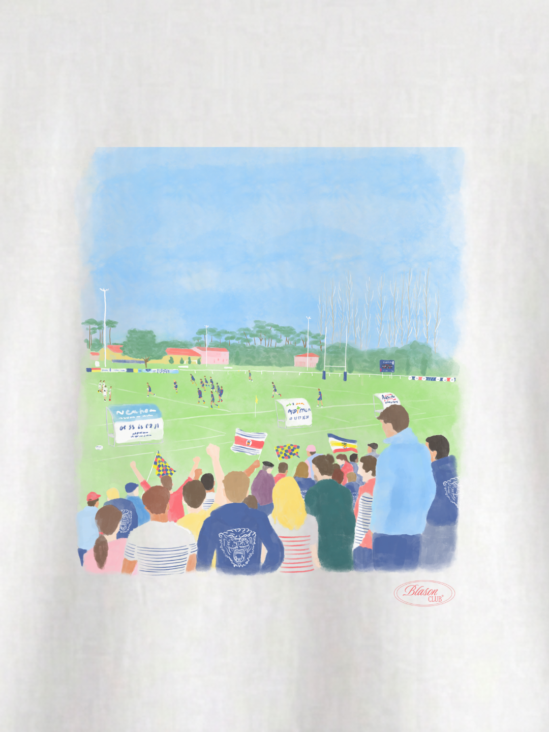 T-shirt Adulte Capbreton Hossegor Rugby - Édition 2026